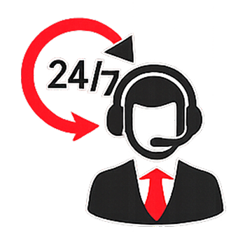 24/7 customer support delivering exceptional luxury car rental service